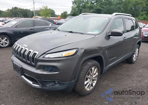 2014 Jeep Cherokee Limited z USA, uszkodzony, nr VIN 1C4PJMDS1EW151500